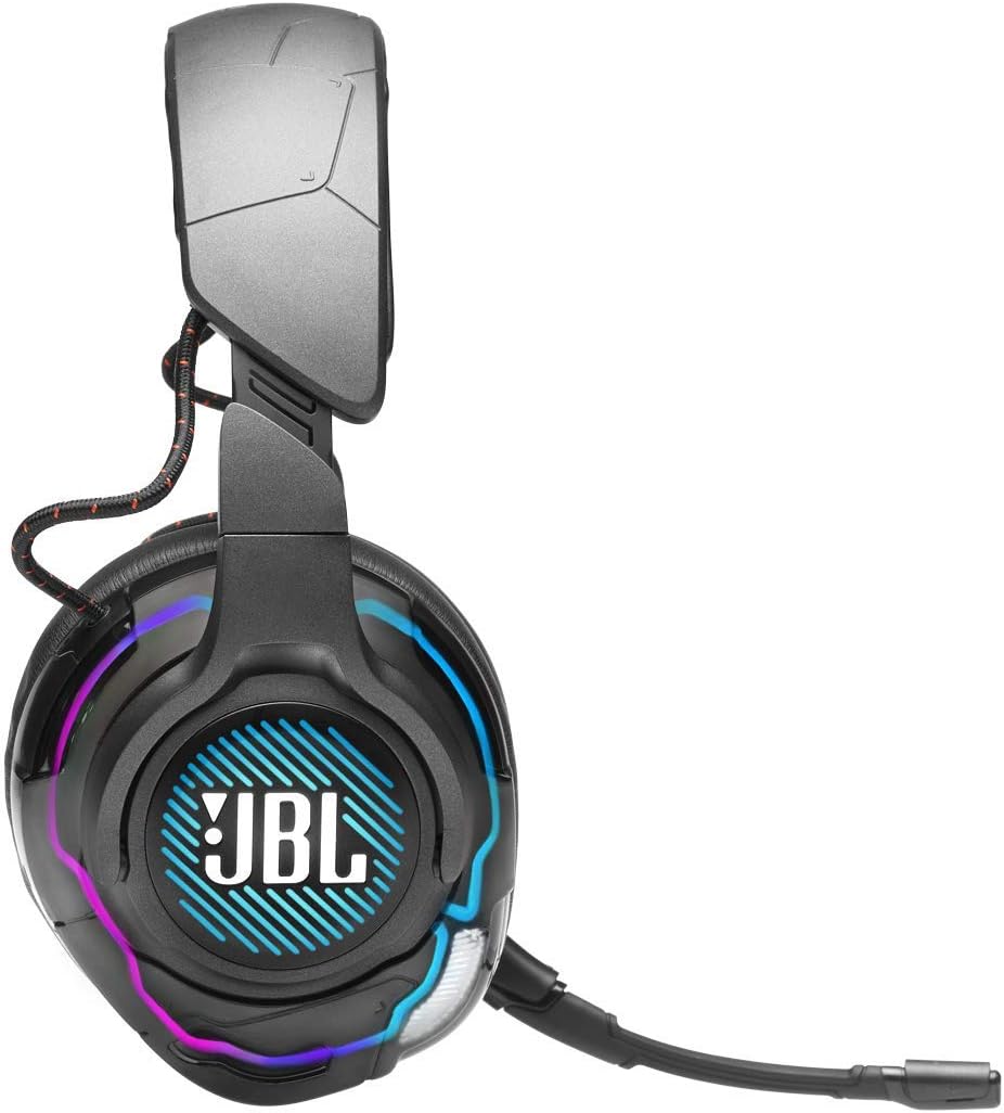 JBL Quantum ONE Wired Over-Ear Professional Gaming Headset with Head-Tracking Enchanced JBL QuantumSPHERE 360 - Black